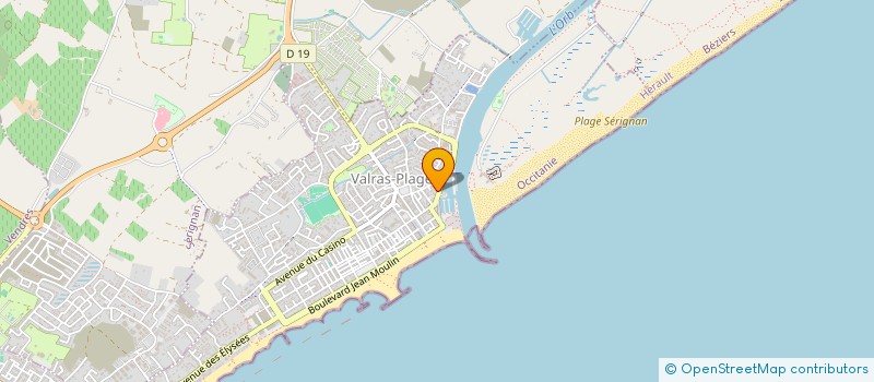 localisation de l'entreprise UNITY TRIP  VALRAS-PLAGE