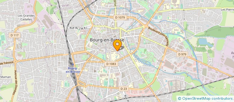 localisation de l'entreprise UNITYFLO CONCEPT à BOURG-EN-BRESSE