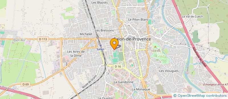 localisation de l'entreprise UNIV 3 EME AGE TEMPS DISPONIBLE à SALON-DE-PROVENCE