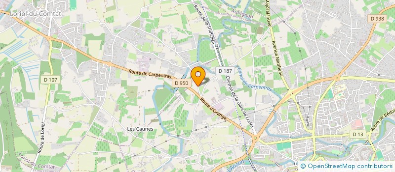 localisation de l'entreprise UNIVAL VINYL  CARPENTRAS