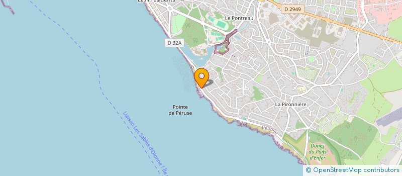 localisation de l'entreprise UNIVEA CAMPUS PLUS à LES SABLES D'OLONNE