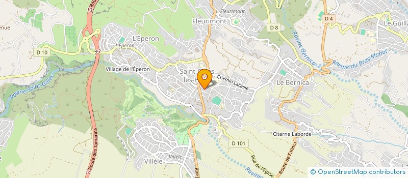 localisation de l'entreprise UNIVERS 25 à SAINT-PAUL