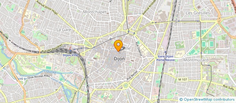 localisation de l'entreprise UNIVERS  DIJON