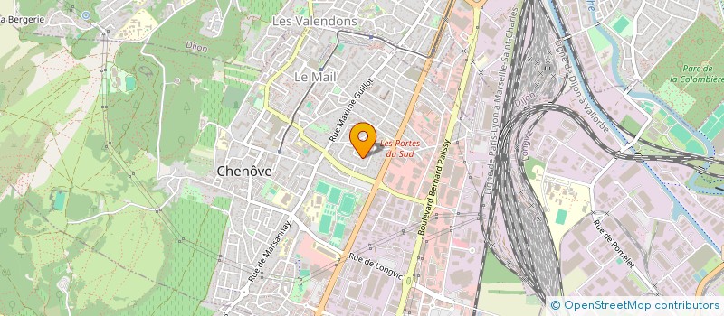 localisation de l'entreprise UNIVERS  CHENOVE