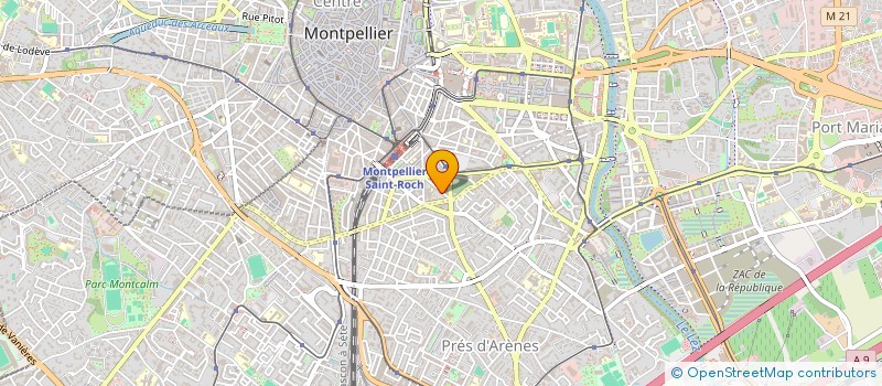 localisation de l'entreprise UNIVERS à MONTPELLIER
