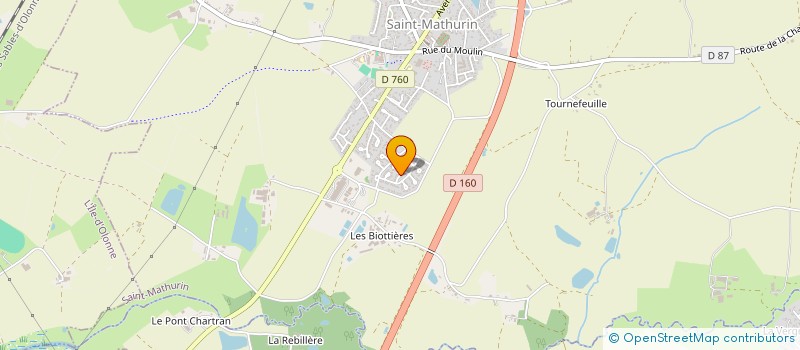 localisation de l'entreprise UNIVERS ACTING  SAINT-MATHURIN