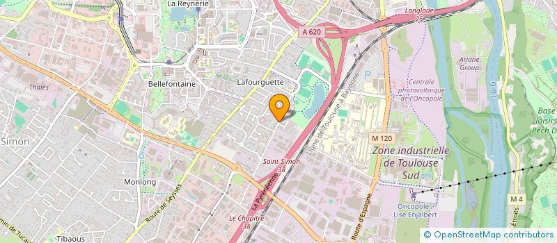 localisation de l'entreprise UNIVERS AUTO  TOULOUSE