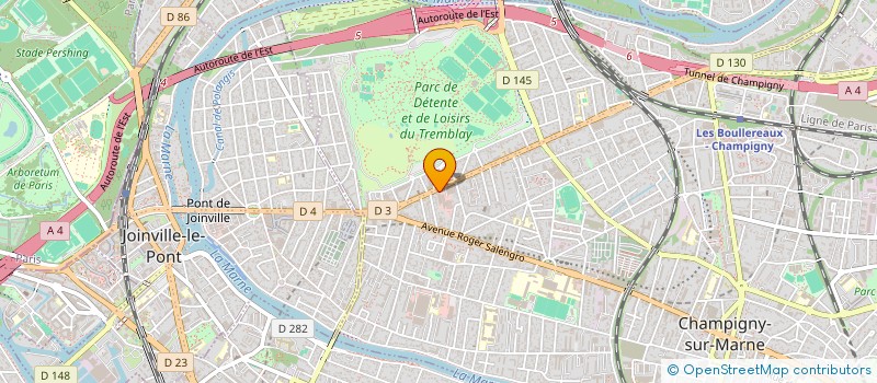 localisation de l'entreprise UNIVERS CHR à CHAMPIGNY-SUR-MARNE