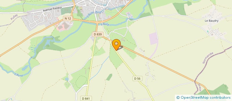 localisation de l'entreprise UNIVERS CIGARE SAS à VERNEUIL D'AVRE ET D'ITON