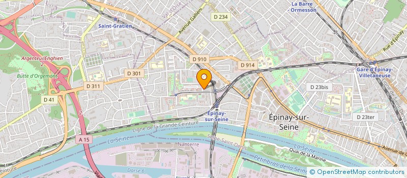 localisation de l'entreprise UNIVERS COLOR à EPINAY-SUR-SEINE