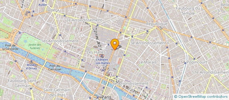 localisation de l'entreprise UNIVERS DE LA COMMUNICATION ET LOISIRS  PARIS