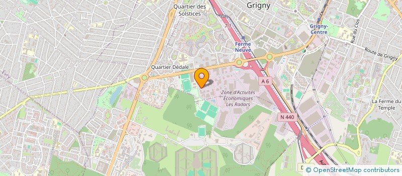 localisation de l'entreprise UNIVERS DISCOUNT à GRIGNY