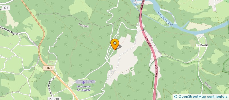 localisation de l'entreprise UNIVERS-DISCOUNT  LOUPIAC