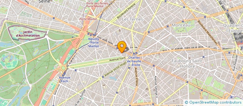 localisation de l'entreprise UNIVERS DISTRIB  PARIS