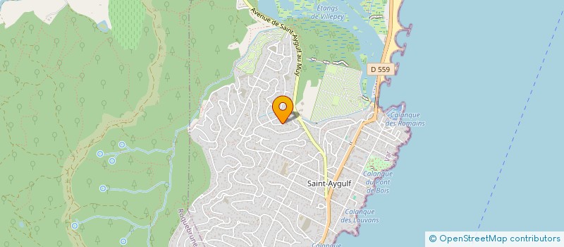 localisation de l'entreprise UNIVERS DU JEU  FREJUS