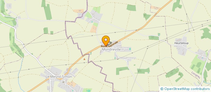 localisation de l'entreprise UNIVERS DU LOISIR à MONDREVILLE