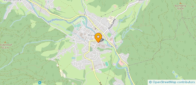localisation de l'entreprise UNIVERS FOG à MASEVAUX-NIEDERBRUCK