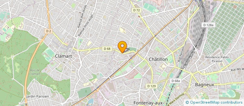 localisation de l'entreprise UNIVERS FOURNIL à CHATILLON