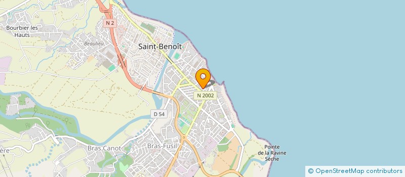 localisation de l'entreprise UNIVERS FROID à SAINT-BENOIT