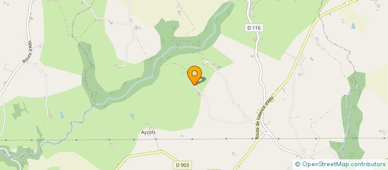 localisation de l'entreprise UNIVERS'HAIR  SAUSSENAC