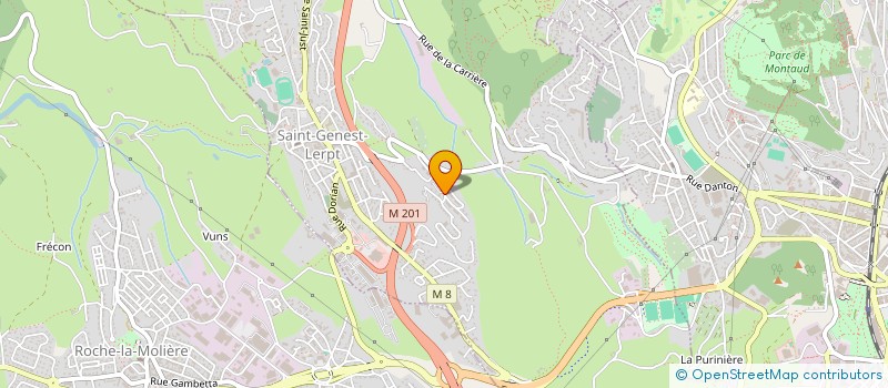 localisation de l'entreprise UNIVERS INVESTISSEMENTS SAS  LA CIOTAT