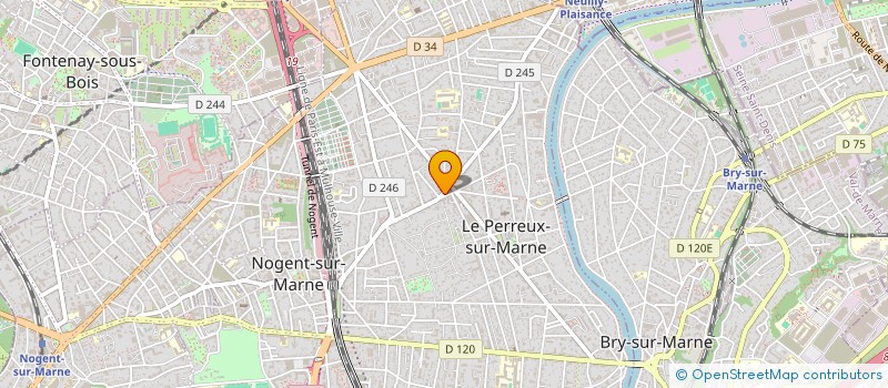 localisation de l'entreprise UNIVERS LEASE à LE PERREUX-SUR-MARNE