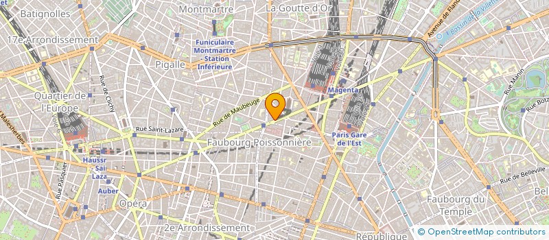 localisation de l'entreprise UNIVERS LINE SARL  PARIS