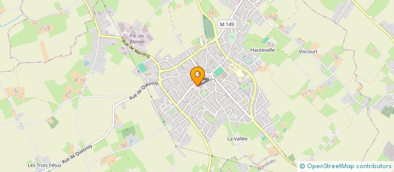 localisation de l'entreprise UNIVERS MAROQUINERIE à LINSELLES