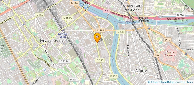 localisation de l'entreprise UNIVERS MEDIA SOUND DESIGN  IVRY-SUR-SEINE