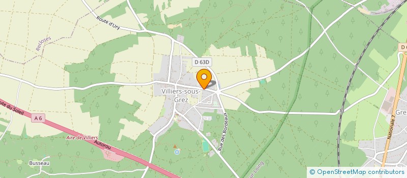 localisation de l'entreprise UNIVERS NUMERIQUES à VILLIERS-SOUS-GREZ