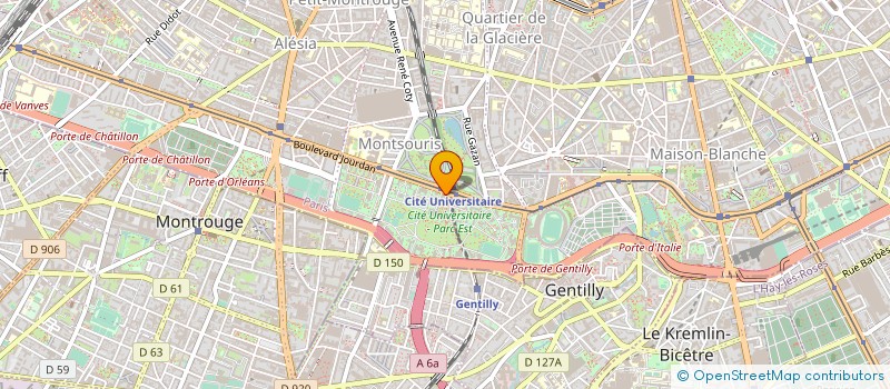 localisation de l'entreprise UNIVERS PARIS ETUD PORTUGAIS à PARIS