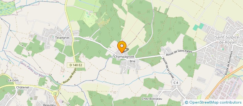 localisation de l'entreprise UNIVERS PC  ROYAN