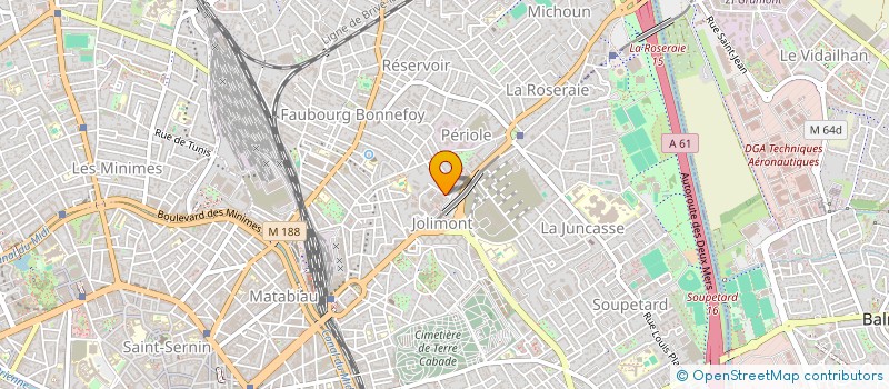 localisation de l'entreprise UNIVERS PLURIEL à TOULOUSE