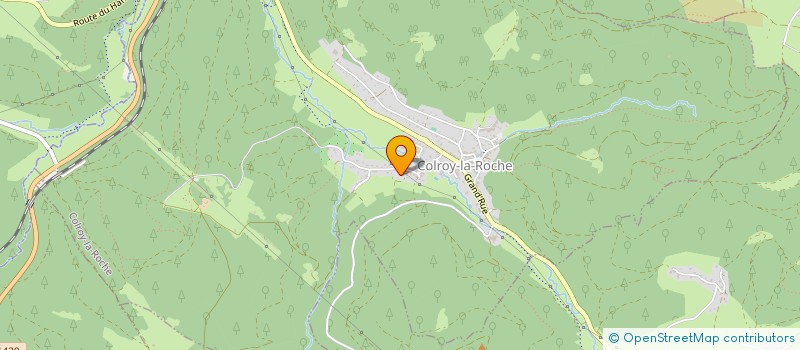 localisation de l'entreprise UNIVERS PRESSING à COLROY-LA-ROCHE
