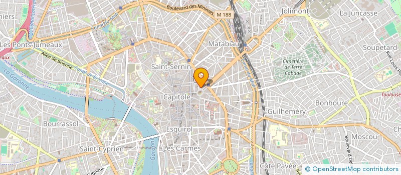 localisation de l'entreprise UNIVERS RH à TOULOUSE