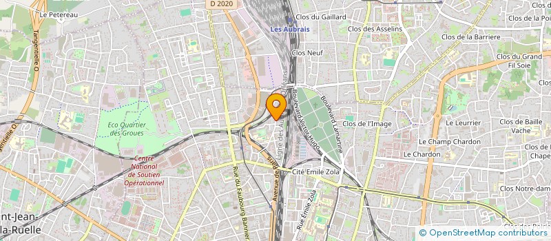 localisation de l'entreprise UNIVERS SAIN à ORLEANS
