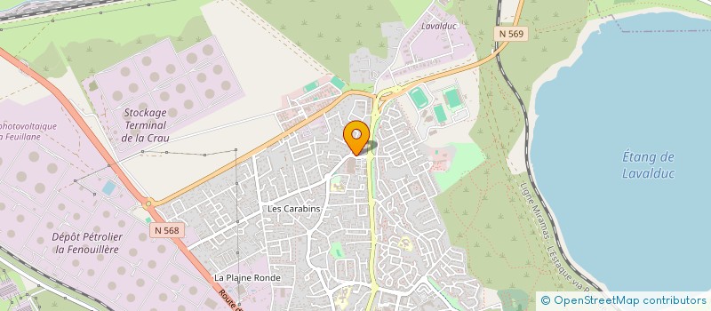 localisation de l'entreprise UNIVERS SMOKE  FOS-SUR-MER