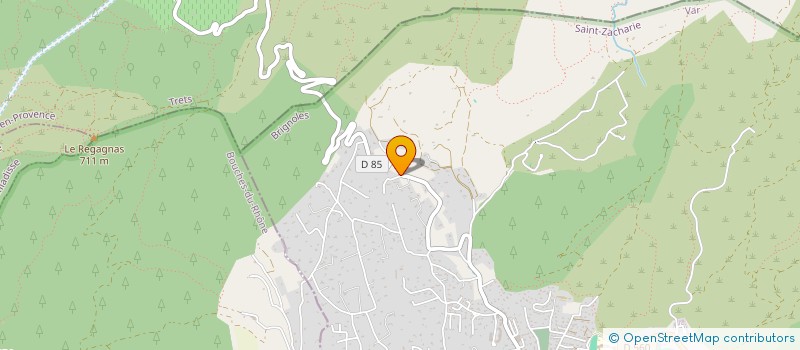 localisation de l'entreprise UNIVERS SOLEIL à SAINT-ZACHARIE