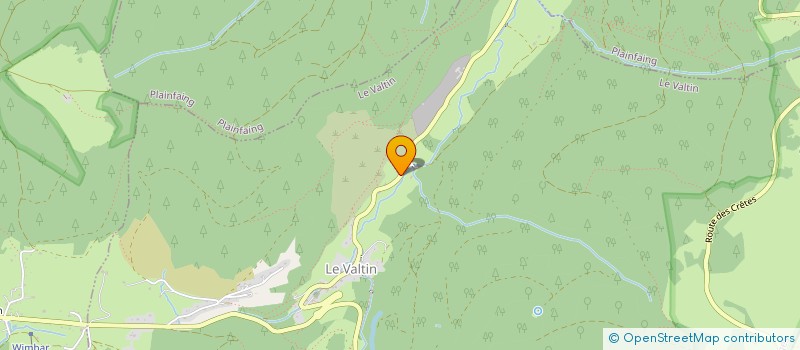 localisation de l'entreprise UNIVERS SUBLI  PLAINFAING