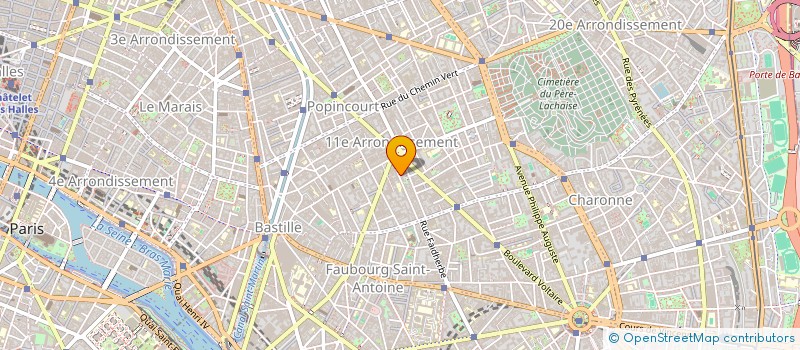 localisation de l'entreprise UNIVERS TECHNOLOGIE INNOVANTE  PARIS