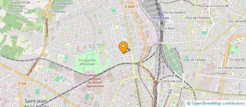 localisation de l'entreprise UNIVERSAL à ORLEANS