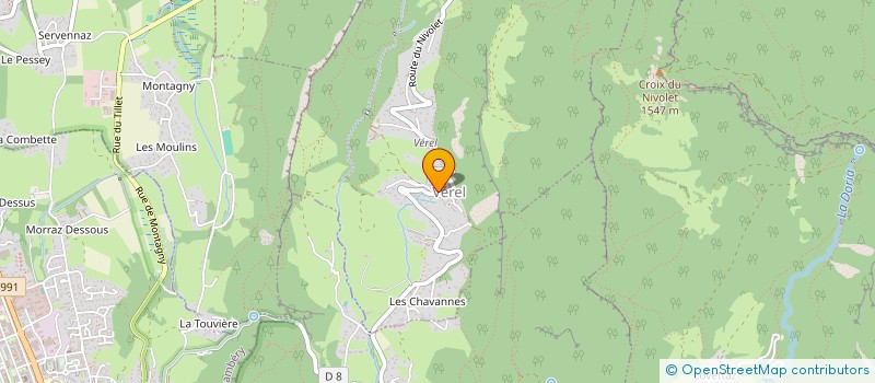 localisation de l'entreprise UNIVERSAL  VEREL-PRAGONDRAN