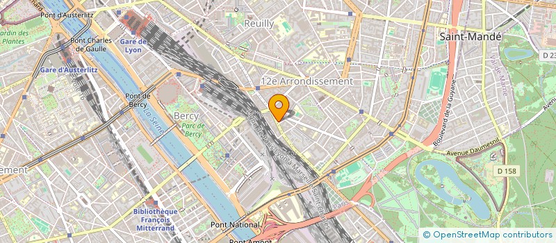 localisation de l'entreprise UNIVERSAL CONDUITE à PARIS