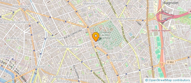 localisation de l'entreprise UNIVERSAL CONNECTION à PARIS