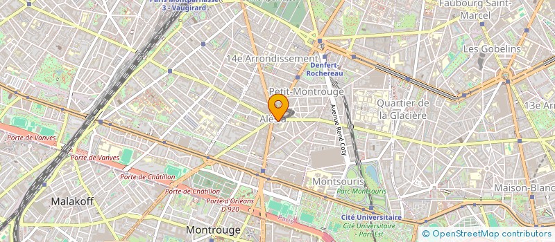 localisation de l'entreprise UNIVERSAL DANSE MASSARO  PARIS