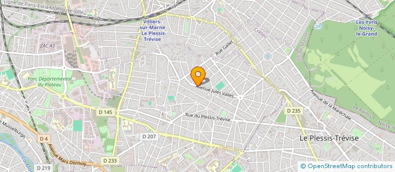 localisation de l'entreprise UNIVERSAL DIFFUSION à CHAMPIGNY-SUR-MARNE