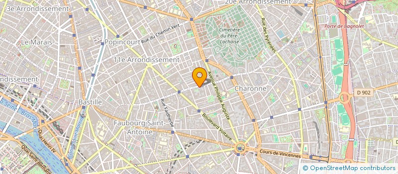 localisation de l'entreprise UNIVERSAL EDITION à PARIS