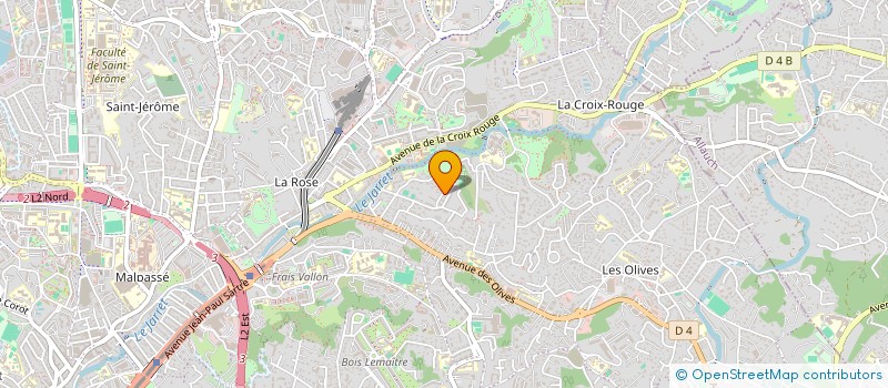 localisation de l'entreprise UNIVERSAL ELECTRIQUE à MARSEILLE 13EME