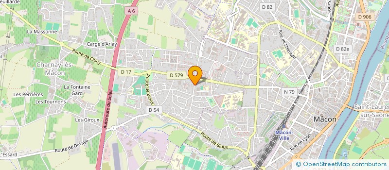 localisation de l'entreprise UNIVERSAL EQUIPEMENT  CHARNAY-LES-MACON