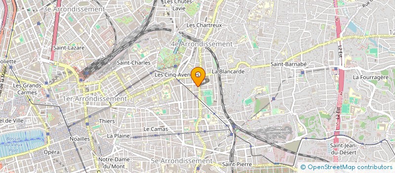 localisation de l'entreprise UNIVERSAL ESPORT à MARSEILLE
